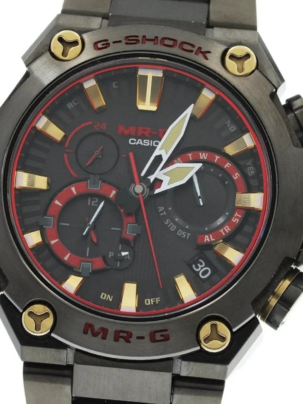 CASIO G-SHOCK MR-G Red Ready MRG-B2000B-1A4JR Solar Powered Radio Men's _968348